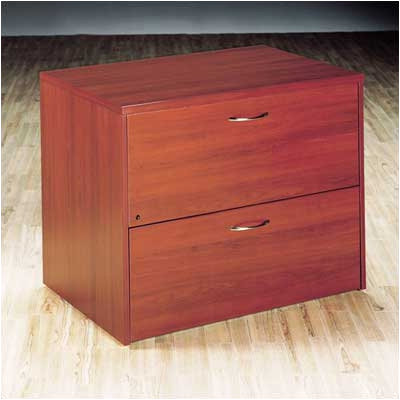High Point Furniture Quick Ship: Hyperwork Two-Drawer Lateral File - Finish: Windsor Cherry, Pull: Chrome at Sears.com