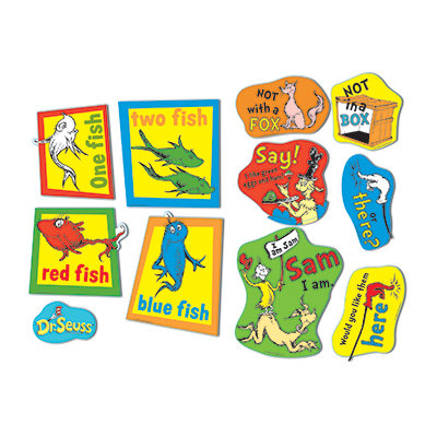 Large Dr Seuss Fish Fox And Sam
