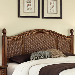 Home Styles Marco Island Panel Headboard - Size: Queen / Full, Finish: Cinnamon Home Styles Marco Island Panel Headboard - Size: Queen / Full, Finish: Cinnamon