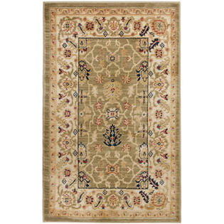 Safavieh Austin Green/Cream Rug - Rug Size: 2'6 Safavieh Austin Green/Cream Rug - Rug Size: 2'6