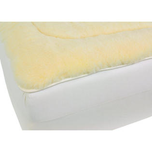 Sleep & Dreams Herington All-Natural 350 GSM Australian Wool / Japara Cotton Mattress Pad - Size: Full Sleep & Dreams Herington All-Natural 350 GSM Australian Wool / Japara Cotton Mattress Pad - Size: Full
