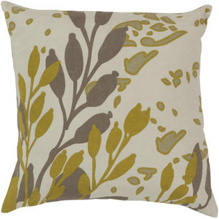 Surya Charming Cattail Pillow - Size: 20 Surya Charming Cattail Pillow - Size: 20