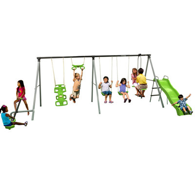 UPC 047672466079 product image for World of Fun Swing Set - 46607T | upcitemdb.com