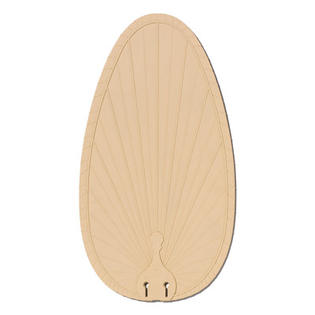 Fanimation Narrow Oval Palm Leaf Outdoor Ceiling Fan Blade (Set of 5) - Finish: Natural Fanimation Narrow Oval Palm Leaf Outdoor Ceiling Fan Blade (Set of 5) - Finish: Natural