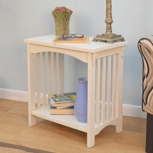 Carolina Cottage Hayden End Table - Finish: Antique Black Carolina Cottage Hayden End Table - Finish: Antique Black