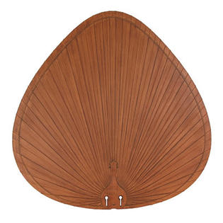 Fanimation Wide Oval Palm Leaf Outdoor Ceiling Fan Blade (Set of 5) - Finish: Bamboo Fanimation Wide Oval Palm Leaf Outdoor Ceiling Fan Blade (Set of 5) - Finish: Bamboo