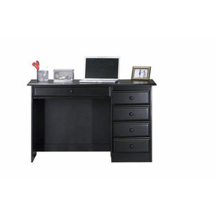 Eagle Furniture Manufacturing Coastal Computer Desk with Single Pedestal - Finish: Bright White Eagle Furniture Manufacturing Coastal Computer Desk with Single Pedestal - Finish: Bright White