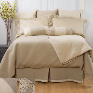 Charister Lucca Duvet Collection - Size: Queen, Color: Vanilla Charister Lucca Duvet Collection - Size: Queen, Color: Vanilla
