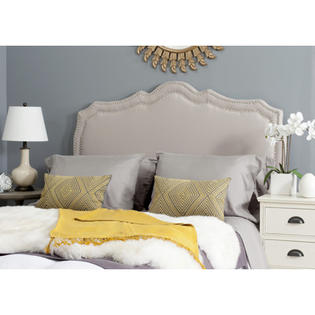 Safavieh Skyler Upholstered Headboard - Size: Queen Safavieh Skyler Upholstered Headboard - Size: Queen