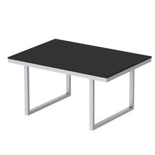 elan furniture Kinzie Dining Table - Frame Finish: Miner's Silver, Top Finish: Sahara Sand, Table Size: 96 elan furniture Kinzie Dining Table - Frame Finish: Miner's Silver, Top Finish: Sahara Sand, Table Size: 96