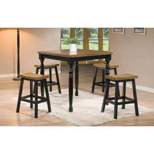 Winners Only, Inc. Quails Run Counter Height Pub Table Set (5 Pieces) - Finish: Almond / Wheat Winners Only, Inc. Quails Run Counter Height Pub Table Set (5 Pieces) - Finish: Almond / Wheat