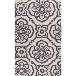 Surya Marseille Cobalt Geometric Rug - Rug Size: 2' x 3' Surya Marseille Cobalt Geometric Rug - Rug Size: 2' x 3'