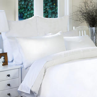 Cathay Home Fashions Ultra-Brushed 6 Piece Sheet Set - Size: California King, Color: White Cathay Home Fashions Ultra-Brushed 6 Piece Sheet Set - Size: California King, Color: White