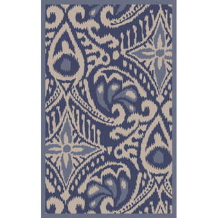 Surya Marseille Cobalt Geometric Rug - Rug Size: 3'3 Surya Marseille Cobalt Geometric Rug - Rug Size: 3'3
