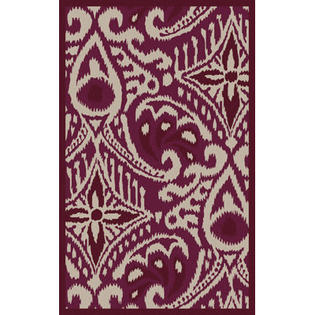 Surya Marseille Plum Geometric Rug - Rug Size: 3'3 Surya Marseille Plum Geometric Rug - Rug Size: 3'3