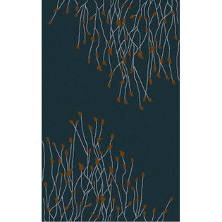 Surya Naya Teal Rug - Rug Size: 5' x 8' Surya Naya Teal Rug - Rug Size: 5' x 8'