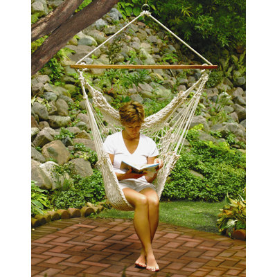 Algoma Net Company Hanging Cotton Rope Hammock Chair at Sears.com