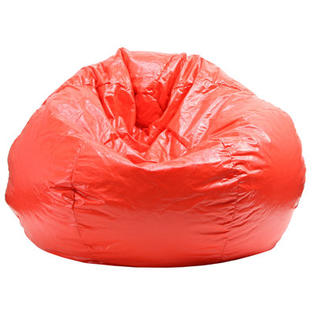 Gold Medal Bean Bags Wet Look Bean Bag Lounger - Color: Red, Size: XX Large Gold Medal Bean Bags Wet Look Bean Bag Lounger - Color: Red, Size: XX Large