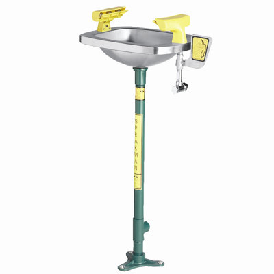 Speakman Eyesaver Pedestal Mounted Eye / Face Wash with Stainless Steel Bowl, Valve and Paddle Handle at Sears.com