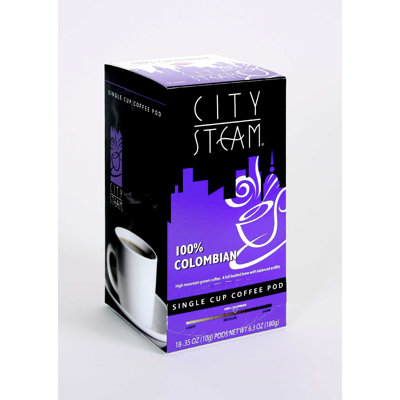 00% Colombian Single Cup Coffee Pod (pack Of 18)