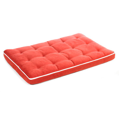 Luxury Crate Mattress Dog Bed In Watermelon - Size: X-large (42" X