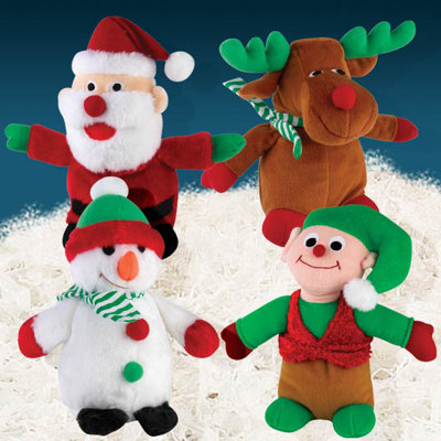11 Holiday Friend Dog Toy - Style: 7.5 Rudolph