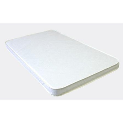 Baby Luxe Rounded Bassinet Pad White Vinyl at Sears.com