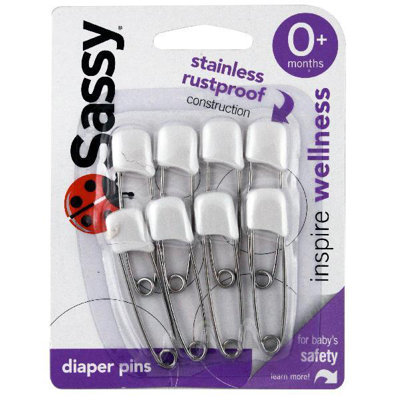 Sassy Baby Diaper Pins (Set of Eight ) at Sears.com