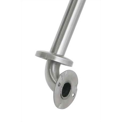 American Specialties Snap Flange Mounting 1.25" dia. 90� Angle Peened Grab Bar (16" x 32") - Handing: Left at Sears.com