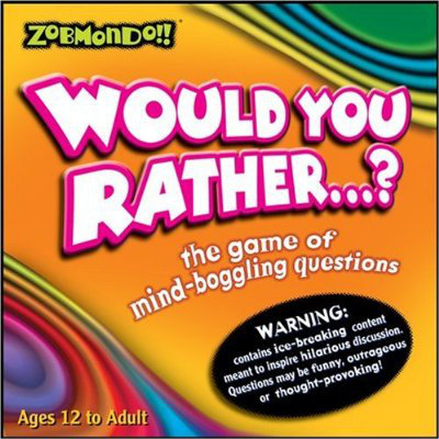 Zobmondo Would You Rather ? Board Game