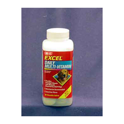 Pervinal Excel Multi Dog Vitamins 60 Piecesexcel Daily Multi-vitamin price decreased by 53%