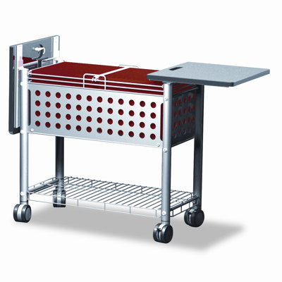 ADVANTUS CORPORATION Smartworx File Cart with Key Lock Sliding Top, 28-1/4 x 13-3/4 x 29, Gray at Sears.com