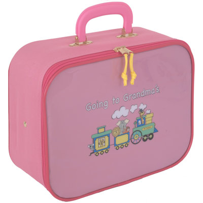 Mercury Luggage Going to Grandma"s Children"s 9.5" Suitcase - Color: Pink at Sears.com