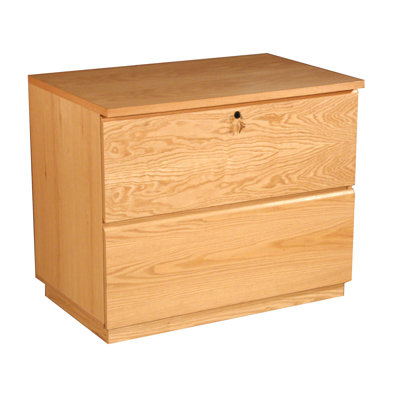Rush Furniture Modular Real Oak Wood Veneer Two-Drawer Lateral File Cabinet at Sears.com