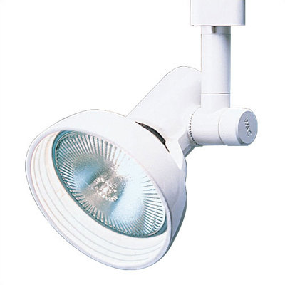 WAC Line Voltage Track Head with Swivel and Stem-Die Cast Fixture - Track Type: Halo Series, Color: White at Sears.com