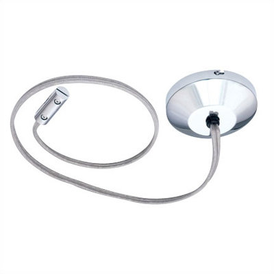 WAC Low Voltage Monorail Flexible Cable Suspension Power Feed - Finish: Chrome, Length: 96 Inches at Sears.com