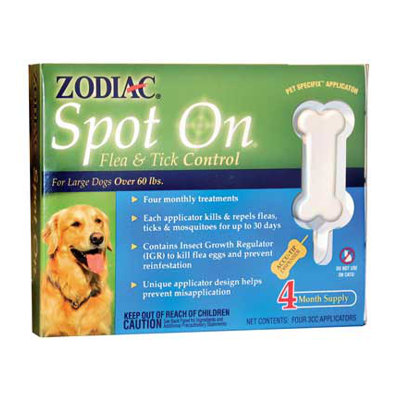 Zodiac Pet Spot-on Flea and Tick Control for Dogs -  Size: 16-30 lbs at Sears.com