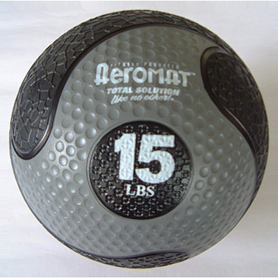AeroMAT Deluxe Medicine Ball - Color: Black / Green, Size: 9" Diameter at Sears.com