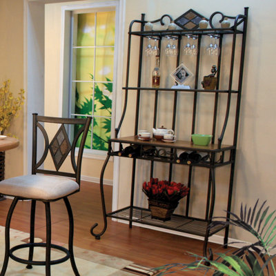 World Imports Furnishings Bakers Rack in Metal at Sears.com