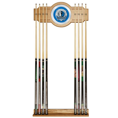 Trademark Global NBA Billiard Cue Rack with Mirror - Team: Dallas Mavericks at Sears.com