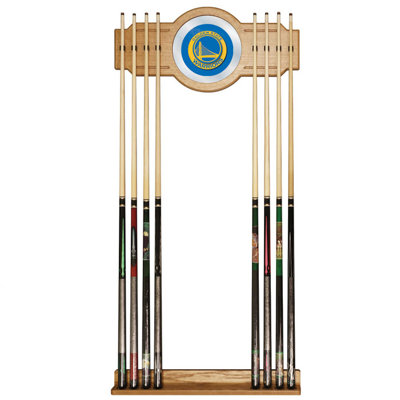 Trademark Global NBA Billiard Cue Rack with Mirror - Team: Golden State Warriors at Sears.com