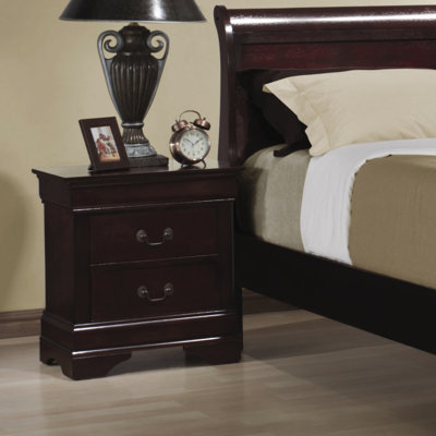 Wildon Home Carbon Nightstand in Cherry at Sears.com