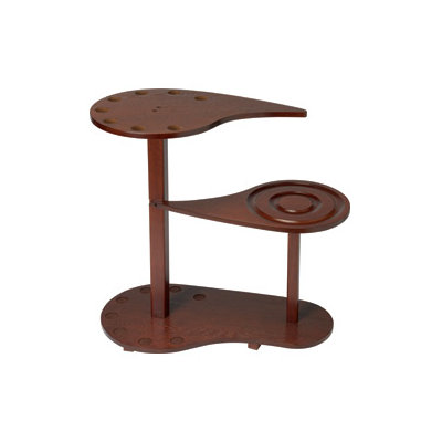 Cuestix Tear Drop 8 Cue Floor Rack - Wood Stain: Wine at Sears.com