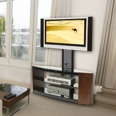 Ready Set Mount Valencia Universal TV Stand for up to 52" Screens in Black at Sears.com