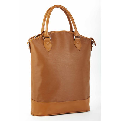 Sachi Vino Style 35 Insulated Fashion 3-Bottle Wine Tote - Color: Tan at Sears.com