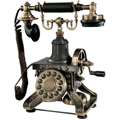 Design Toscano The Eiffel Tower Telephone in Antique Bronze at Sears.com