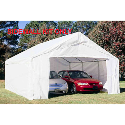 King Canopy 18' x 20' Side Wall Kit in White for Hercules at Sears.com