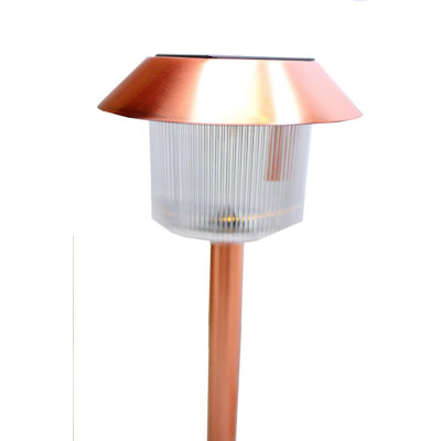 Homebrite Solar Solar Power Belmont Path Light in Copper (Set of 12) at Sears.com