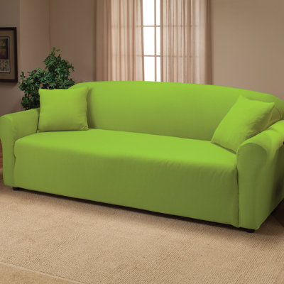 Madison Home Stretch Jersey Sofa Slipcover in Lime at Sears.com