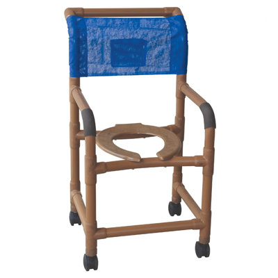 MJM International Deluxe Standard 18" Shower Chair - Mesh Color: Forest Green at Sears.com